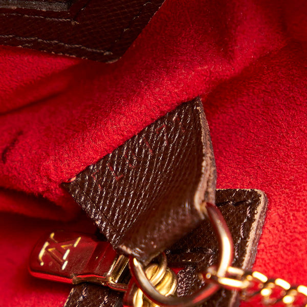 ルイ ヴィトン ダミエ マレ  N42240 ブラウン PVC レザー トートバッグ レディース LOUIS VUITTON 【中古】