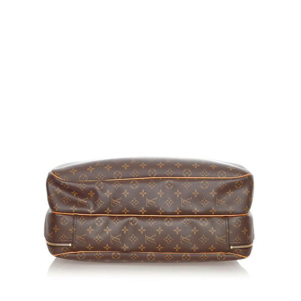 ルイ ヴィトン モノグラム アリゼ M41399 ブラウン  レザー PVC ボストンバッグ ショルダーバッグ 2WAY メンズ LOUIS VUITTON 【中古】
