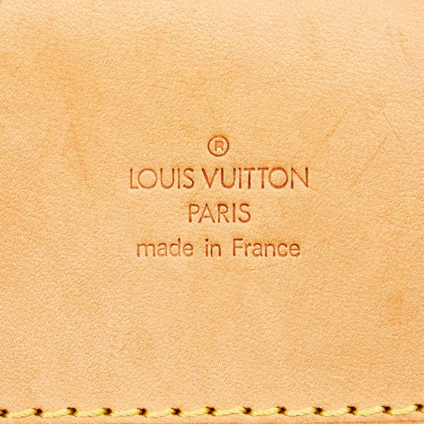 ルイ ヴィトン モノグラム アリゼ M41399 ブラウン  レザー PVC ボストンバッグ ショルダーバッグ 2WAY メンズ LOUIS VUITTON 【中古】