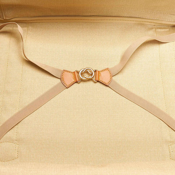 ルイ ヴィトン モノグラム サテライト53 M23356 ブラウン PVC レザー スーツケース メンズ LOUIS VUITTON 【中古】