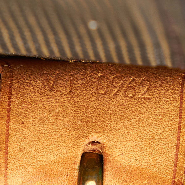 ルイ ヴィトン モノグラム サテライト53 M23356 ブラウン PVC レザー スーツケース メンズ LOUIS VUITTON 【中古】