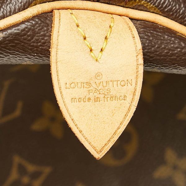 ルイ ヴィトン モノグラム キーポル45 M41428 ブラウン PVC レザー ボストンバッグ レディース LOUIS VUITTON 【中古】