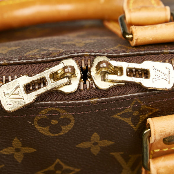 ルイ ヴィトン モノグラム キーポル45 M41428 ブラウン PVC レザー ボストンバッグ レディース LOUIS VUITTON 【中古】