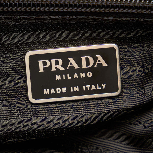 プラダ ポコノ グリーン ナイロン リュック バックパック レディース PRADA 【中古】