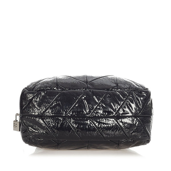 プラダ ブラック パテントレザー ハンドバッグ ショルダーバッグ 2WAY レディース PRADA 【中古】