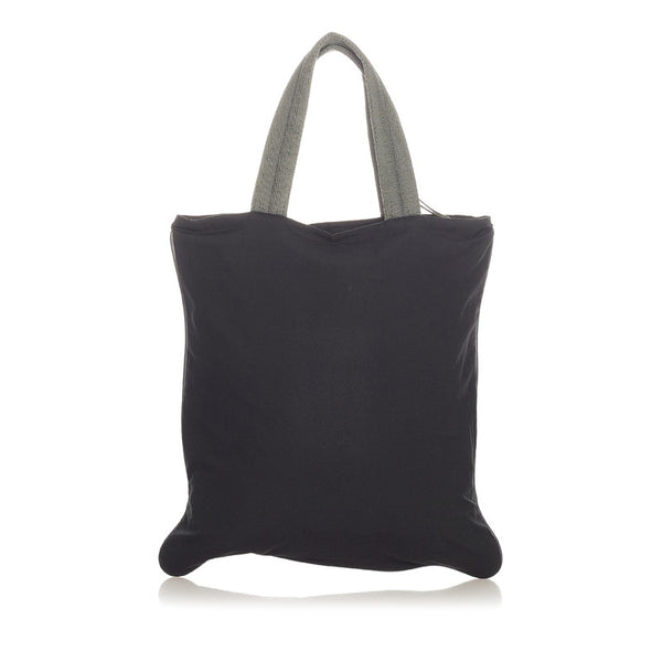 プラダ プラダスポーツ ブラック ナイロン ハンドバッグ トートバッグ レディース PRADA 【中古】