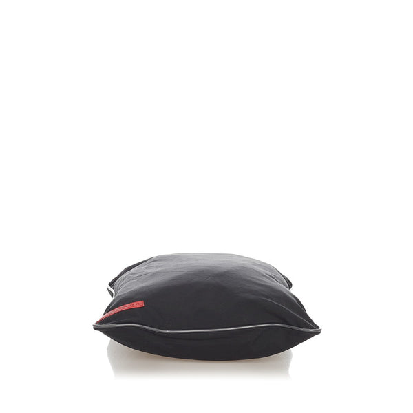 プラダ プラダスポーツ ブラック ナイロン ハンドバッグ トートバッグ レディース PRADA 【中古】