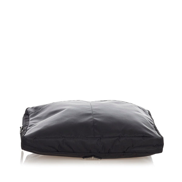 プラダ ポコノ ブラック ナイロン pcケース レディース PRADA 【中古】