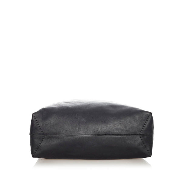 グッチ ホースビット パークアヴェニュー 297007 ブラック レザー ショルダーバッグ トートバッグ レディース GUCCI 【中古】