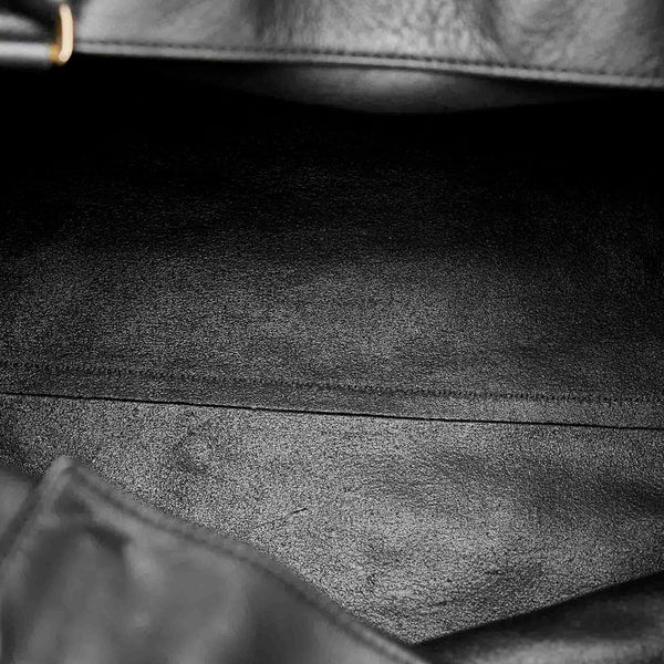 グッチ ホースビット パークアヴェニュー 297007 ブラック レザー ショルダーバッグ トートバッグ レディース GUCCI 【中古】