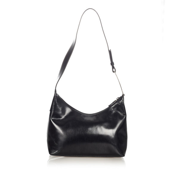 プラダ ショルダーバッグ　3434 ブラック レザー ワンショルダー  PRADA 【中古】