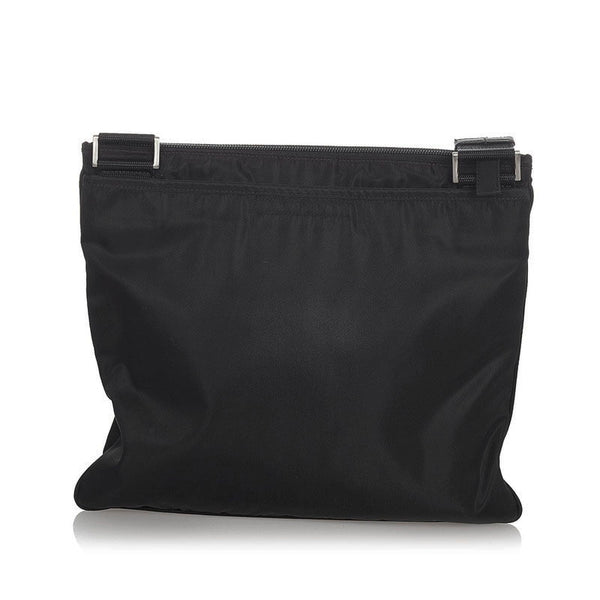 プラダ プラダスポーツ ブラック レッド ナイロン ショルダーバッグ レディース PRADA 【中古】