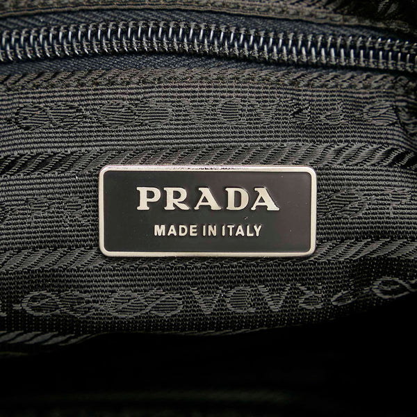 プラダ プラダスポーツ ブラック レッド ナイロン ショルダーバッグ レディース PRADA 【中古】