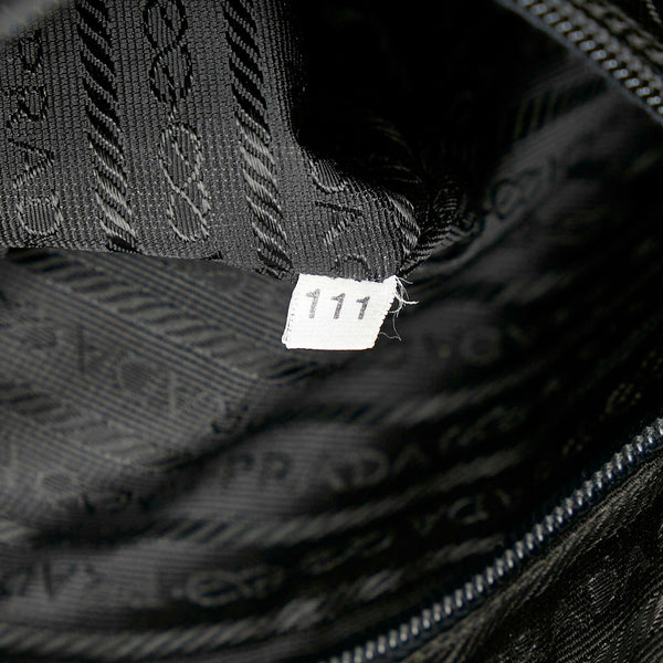 プラダ プラダスポーツ ブラック レッド ナイロン ショルダーバッグ レディース PRADA 【中古】