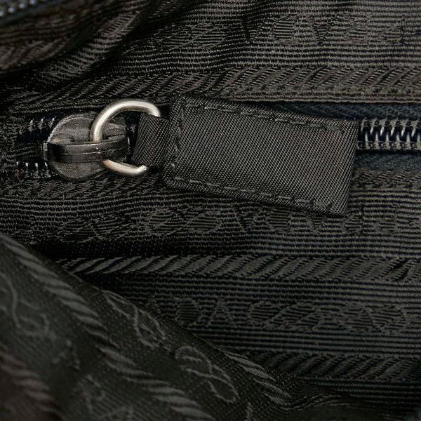 プラダ プラダスポーツ ブラック レッド ナイロン ショルダーバッグ レディース PRADA 【中古】