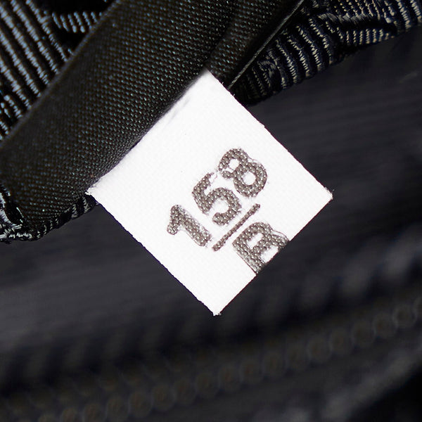 プラダ ブラック ナイロン レザー トートバッグ レディース PRADA 【中古】