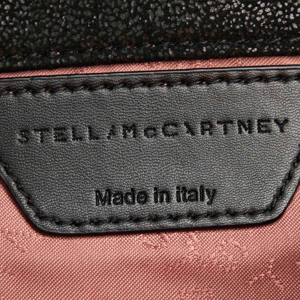 ステラマッカートニー ファラベラ ブラック シルバー ポリエステル ショルダーバッグ レディース Stella McCartney 【中古】