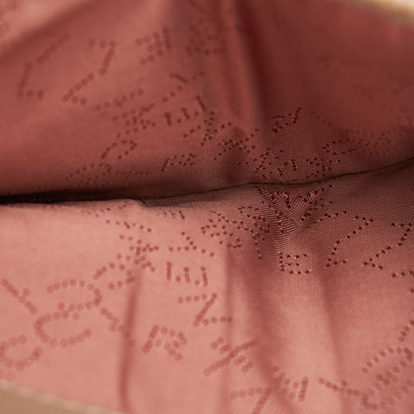 ステラマッカートニー ファラベラ ベージュ シルバー ポリエステル 三つ折り財布 レディース Stella McCartney 【中古】