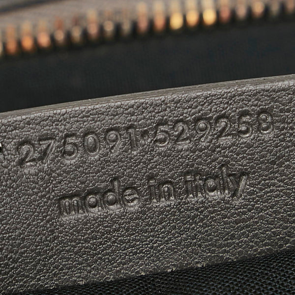 サンローラン Yライン カバス グレー レザー トートバッグ レディース SAINT LAURENT 【中古】