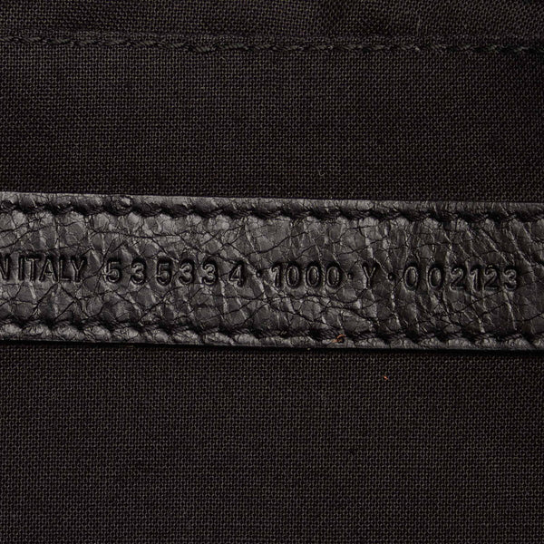 バレンシアガ 535334 ブラック レザー クラッチバッグ レディース BALENCIAGA 【中古】