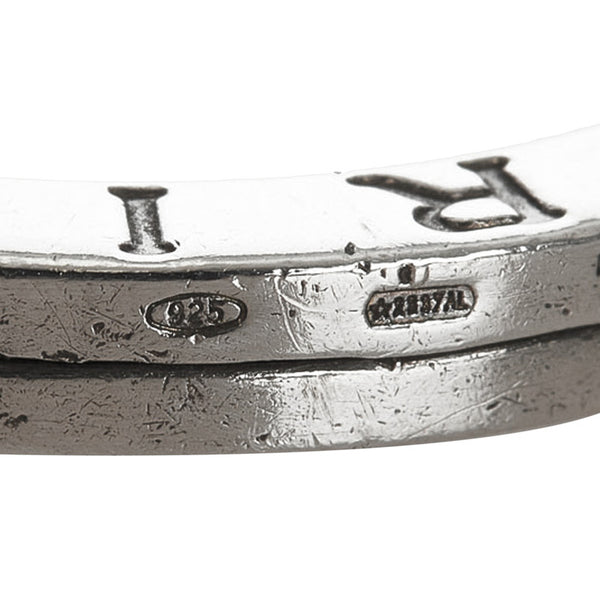 ブルガリ ブルガリ ブルガリ SV925 シルバー キーリング メンズ BVLGARI 【中古】
