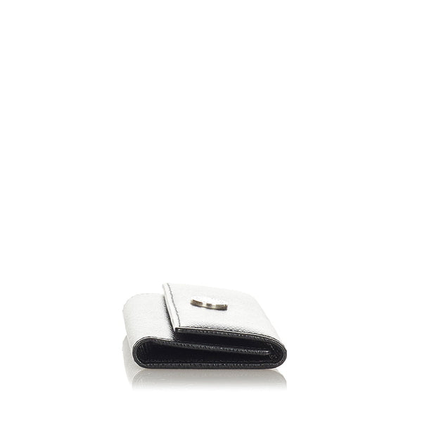 ブルガリ ブルガリ ブルガリ ブラック レザー キーケース メンズ BVLGARI 【中古】