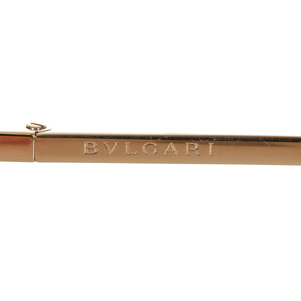 ブルガリ サングラス 6111B ゴールド ブラック メッキ レディース BVLGARI 【中古】