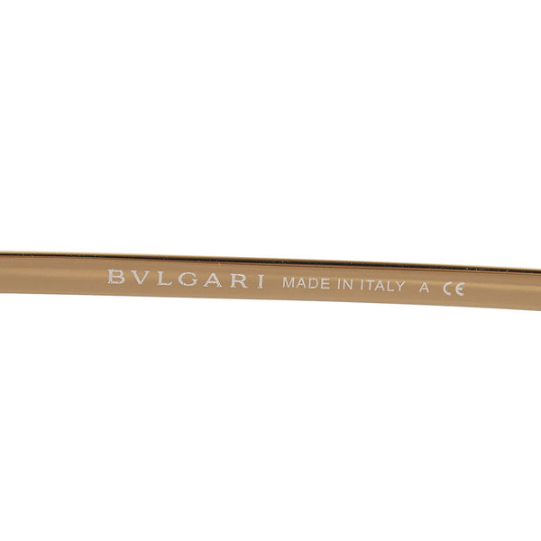 ブルガリ サングラス 6111B ゴールド ブラック メッキ レディース BVLGARI 【中古】
