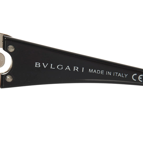 ブルガリ ブラック プラスチック サングラス メンズ BVLGARI 【中古】