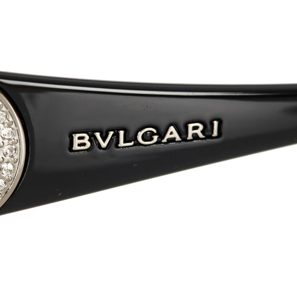 ブルガリ ブラック プラスチック サングラス メンズ BVLGARI 【中古】