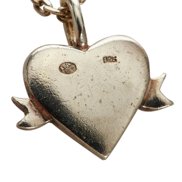 クリスチャンディオール SV925 シルバー ハートモチーフ ブレスレット レディース Christian Dior 【中古】