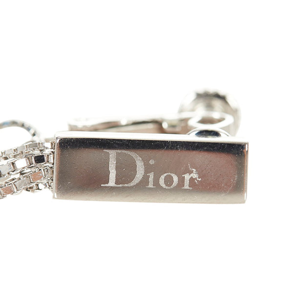 クリスチャンディオール シルバー メタル イヤリング レディース Christian Dior 【中古】