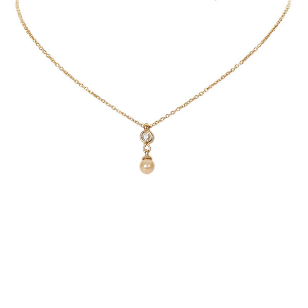 クリスチャンディオール ゴールド メッキ ネックレス レディース Christian Dior 【中古】