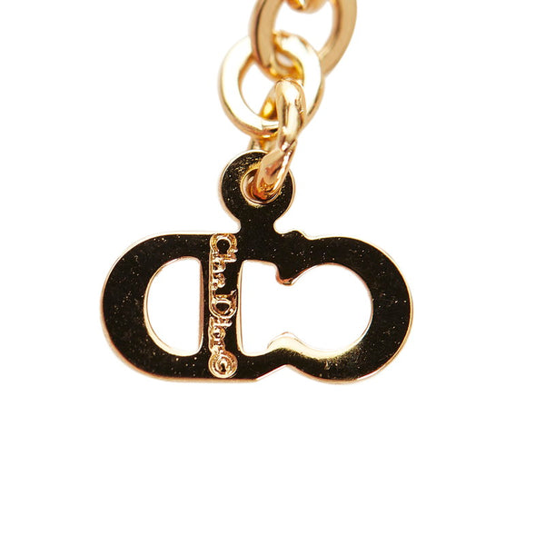 クリスチャンディオール ゴールド メッキ ネックレス レディース Christian Dior 【中古】