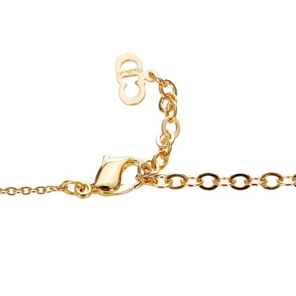 クリスチャンディオール ゴールド メッキ ネックレス レディース Christian Dior 【中古】