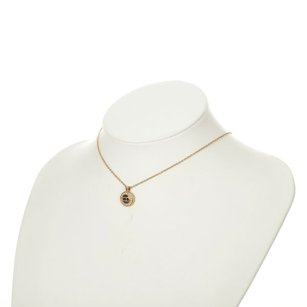 クリスチャンディオール ゴールド メッキ ネックレス レディース Christian Dior 【中古】