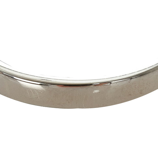 クリスチャンディオール シルバー メタル リング 指輪 レディース Christian Dior 9号 【中古】