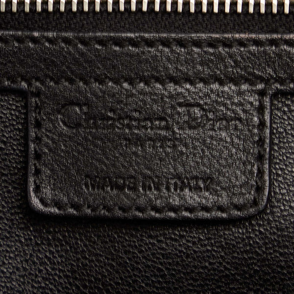 クリスチャンディオール マイ・ディオール 12-BO-1006 ブラック レザー ハンドバッグ レディース Christian Dior 【中古】
