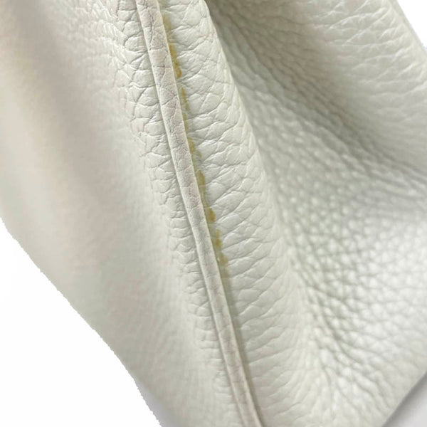 クリスチャンディオール ディオリッシモ ミニ ホワイト レザー ハンドバッグ ショルダーバッグ 2WAY レディース Christian Dior 【中古】