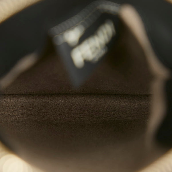 フェンディ 携帯ケース 8AV132 ブラック レザー レディース FENDI 【中古】