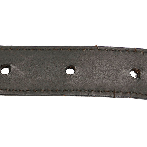 サルヴァトーレフェラガモ ガンチーニ ブラック レザー ベルト レディース Salvatore Ferragamo 【中古】