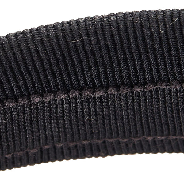 サルヴァトーレフェラガモ ブラック ナイロン ヴァラリボン カチューシャ レディース Salvatore Ferragamo 【中古】