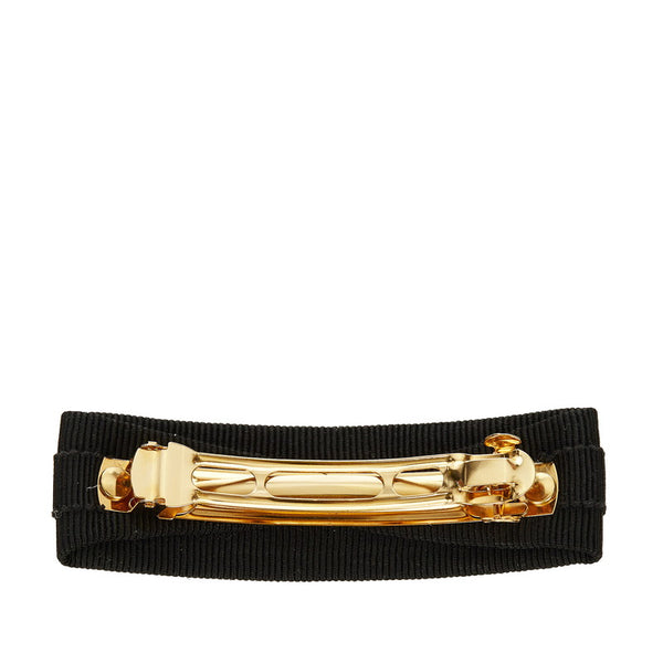 サルヴァトーレフェラガモ ガンチーニ ブラック ナイロン バレッタ レディース Salvatore Ferragamo 【中古】