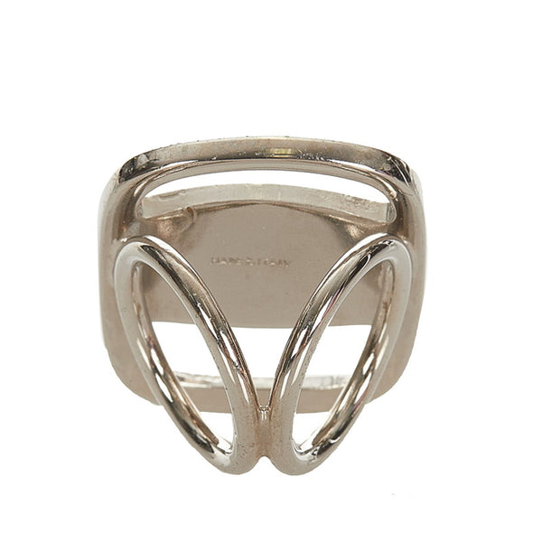 サルヴァトーレフェラガモ ヴァラ スカーフリング シルバー メタル レディース Salvatore Ferragamo 【中古】