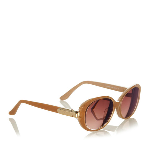 サルヴァトーレフェラガモ サングラス SF798SA ピンクベージュ プラスチック レディース Salvatore Ferragamo 【中古】