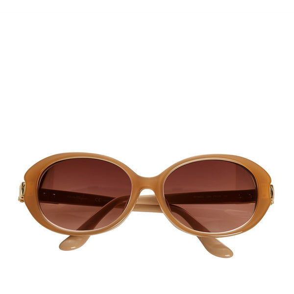 サルヴァトーレフェラガモ サングラス SF798SA ピンクベージュ プラスチック レディース Salvatore Ferragamo 【中古】