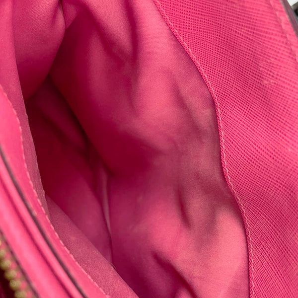 サルヴァトーレフェラガモ ガンチーニ ハンドバッグ ショルダーバッグ 2WAY GG-21 F317 ピンク レザー レディース Salvatore Ferragamo 【中古】