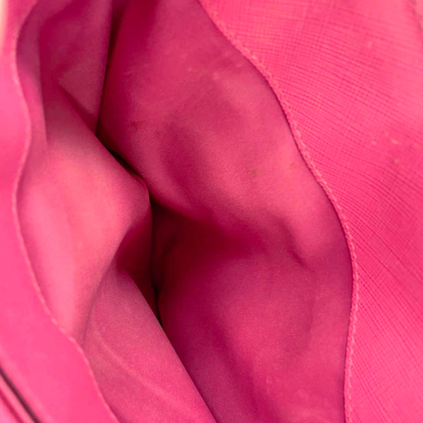 サルヴァトーレフェラガモ ガンチーニ ハンドバッグ ショルダーバッグ 2WAY GG-21 F317 ピンク レザー レディース Salvatore Ferragamo 【中古】