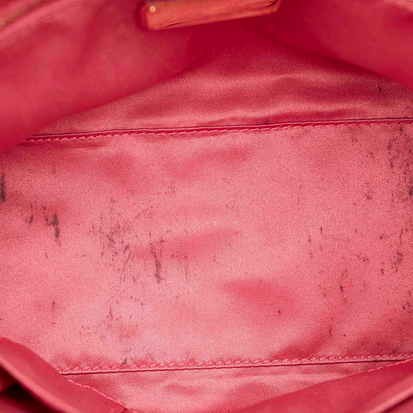 サルヴァトーレフェラガモ ガンチーニ ハンドバッグ ショルダーバッグ 2WAY GG-21 F317 ピンク レザー レディース Salvatore Ferragamo 【中古】