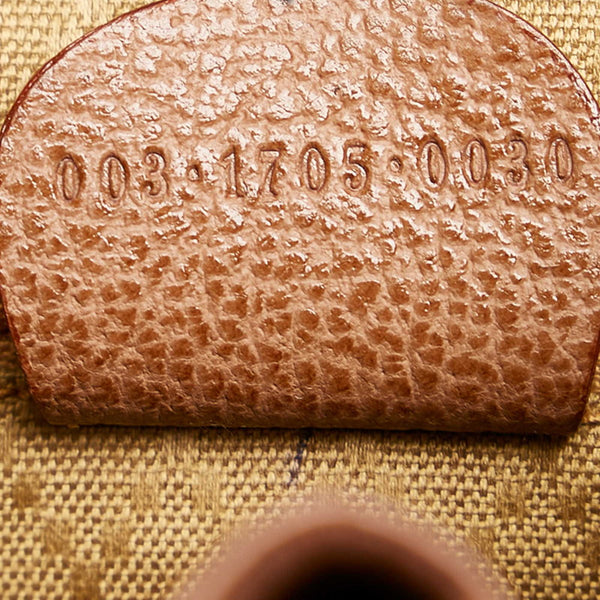 グッチ バンブー 003 17050 ブラウン スウェード レザー リュック バックパック レディース GUCCI 【中古】